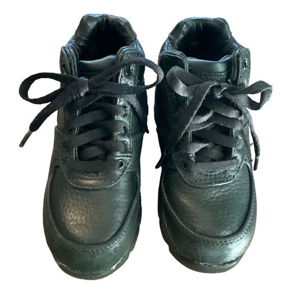 Nike ACG 4C Air Max Goadome ACG Black Boots Toddlers Size 12C Leather 311569-001 - Picture 6 of 9